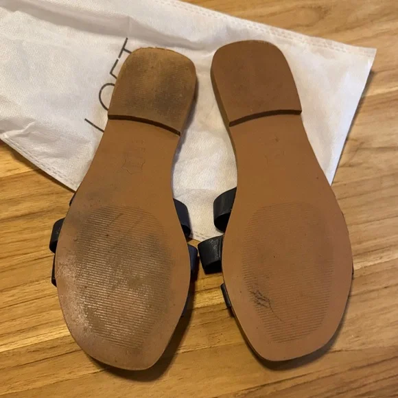 LOFT Black Strappy Women's Sandals - Picture 3 of 4